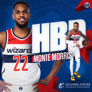 Image post by @WashWizards on Twitter