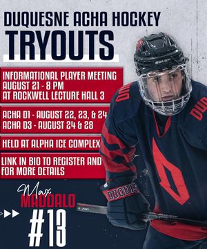 Image post by @duquesnehockey on Instagram