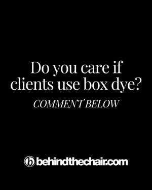Image post by @behindthechair_com on Instagram