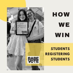 Image post by @babevote on Instagram