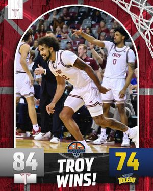 Image post by @TroyTrojansMBB on Twitter