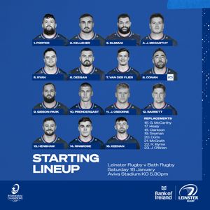 Image post by @leinsterrugby on Instagram
