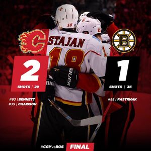 Image post by @nhlflames on Instagram