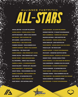 Image post by @thealliancefastpitch on Instagram