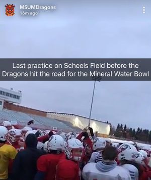 Image post by @msumdragons on Instagram