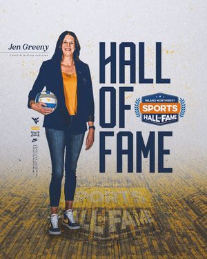 Image post by @WVUVolleyball on Twitter