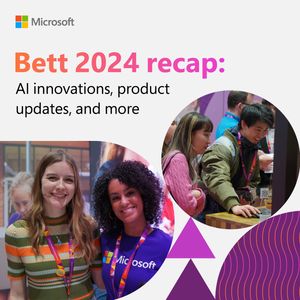 Image post by @MicrosoftEDU on Twitter