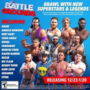 Image post by @wwegames on Instagram