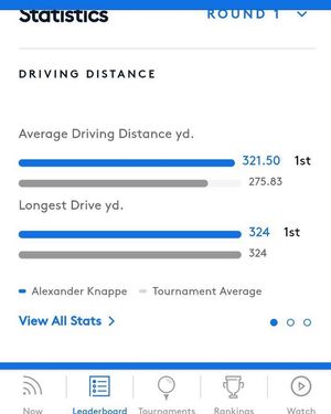 Image post by @alexknappegolf on Instagram