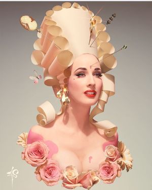 Image post by @ditavonteese on Instagram