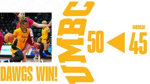 Image post by @umbcathletics on Instagram