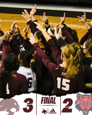 Image post by @txstatevolleyball on Instagram