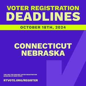 Image post by @rockthevote on Instagram