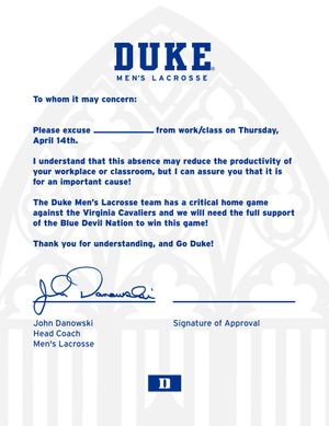 Image post by @DukeMLAX on Twitter