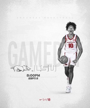 Image post by @RazorbackMBBRec on Twitter