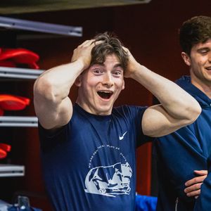 Image post by @PennStateMGYM on Twitter
