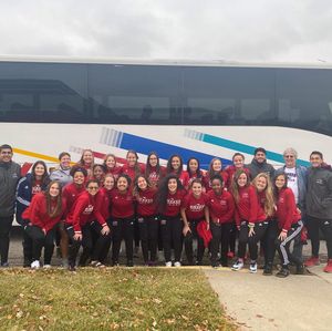 Image post by @mnu_womensoccer on Instagram