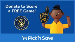 Image post by @Brewers on Twitter