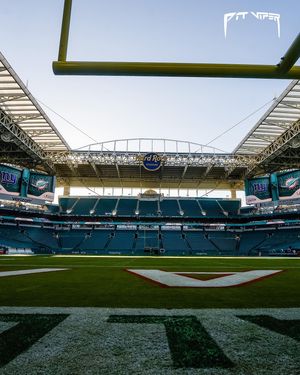 Image post by @hardrockstadium on Instagram