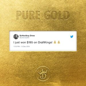 Image post by @draftkings on Instagram