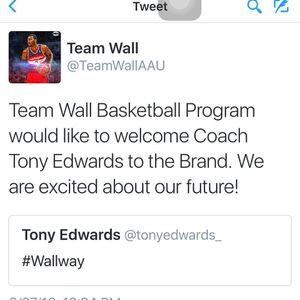 Image post by @teamwallhoops on Instagram
