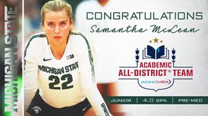Image post by @msu_volleyball on Instagram