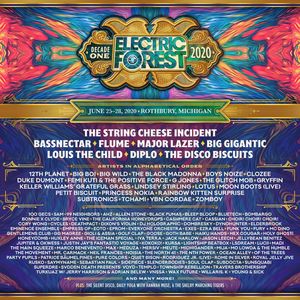 Image post by @electric_forest on Instagram