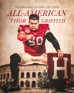 Image post by @HarvardFootball on Twitter