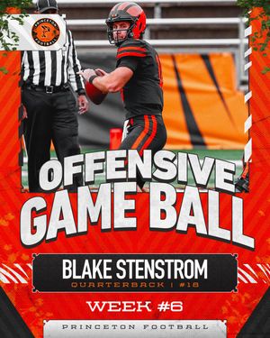 Image post by @PrincetonFTBL on Twitter