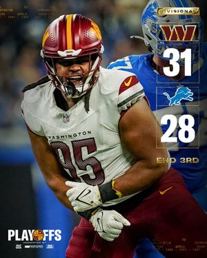 Image post by @Commanders on Twitter