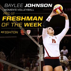 Image post by @uscwomensvolley on Instagram
