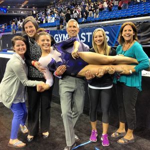 Image post by @uwgymnastics on Instagram