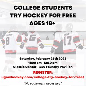 Image post by @ugawhockey on Instagram