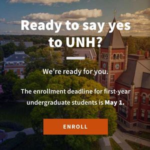 Image post by @uofnh on Instagram