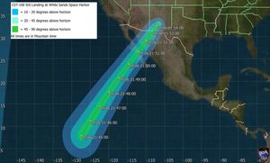 Image post by @NASA on Twitter