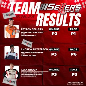 Image post by @SellersRacing on Facebook