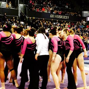 Image post by @uwgymnastics on Instagram