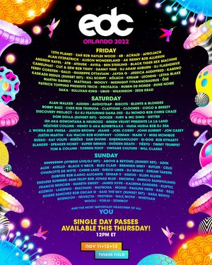 Image post by @edc_orlando on Instagram