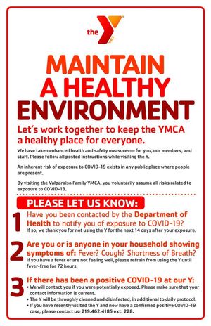 Image post by @ValparaisoFamilyYMCA on Facebook