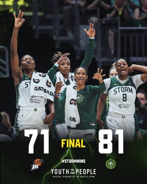 Image post by @seattlestorm on Instagram