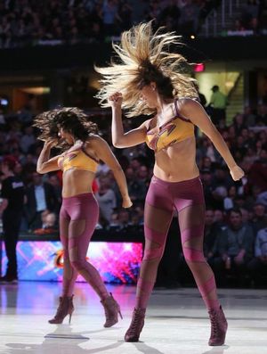 Image post by @cavaliersdanceteam on Facebook