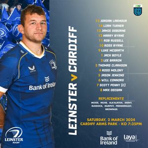 Image post by @leinsterrugby on Instagram
