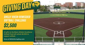 Image post by @NDSUsoftball on Twitter