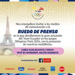 Image post by @ECUADORolimpico on Twitter