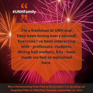 Image post by @uofnh on Instagram