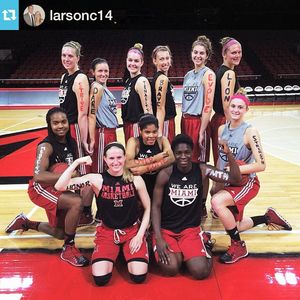 Image post by @miamioh_wbb on Instagram