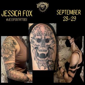 Image post by @jessfoxtattoos on Instagram