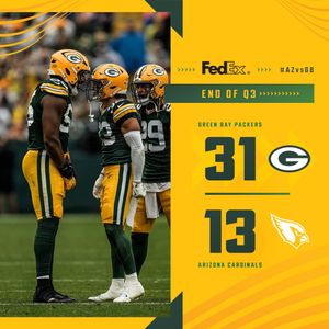 Image post by @packers on Twitter