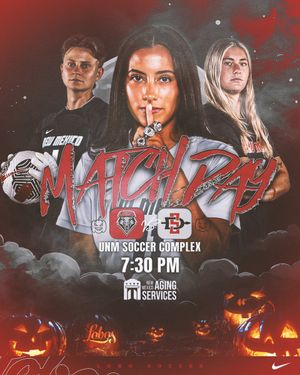 Image post by @UNMLoboWSoccer on Twitter