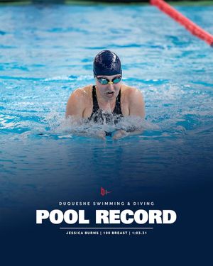 Image post by @duquesne_swim_dive on Instagram